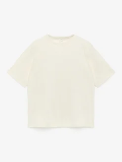 Lockeres Bouclé-T-Shirt