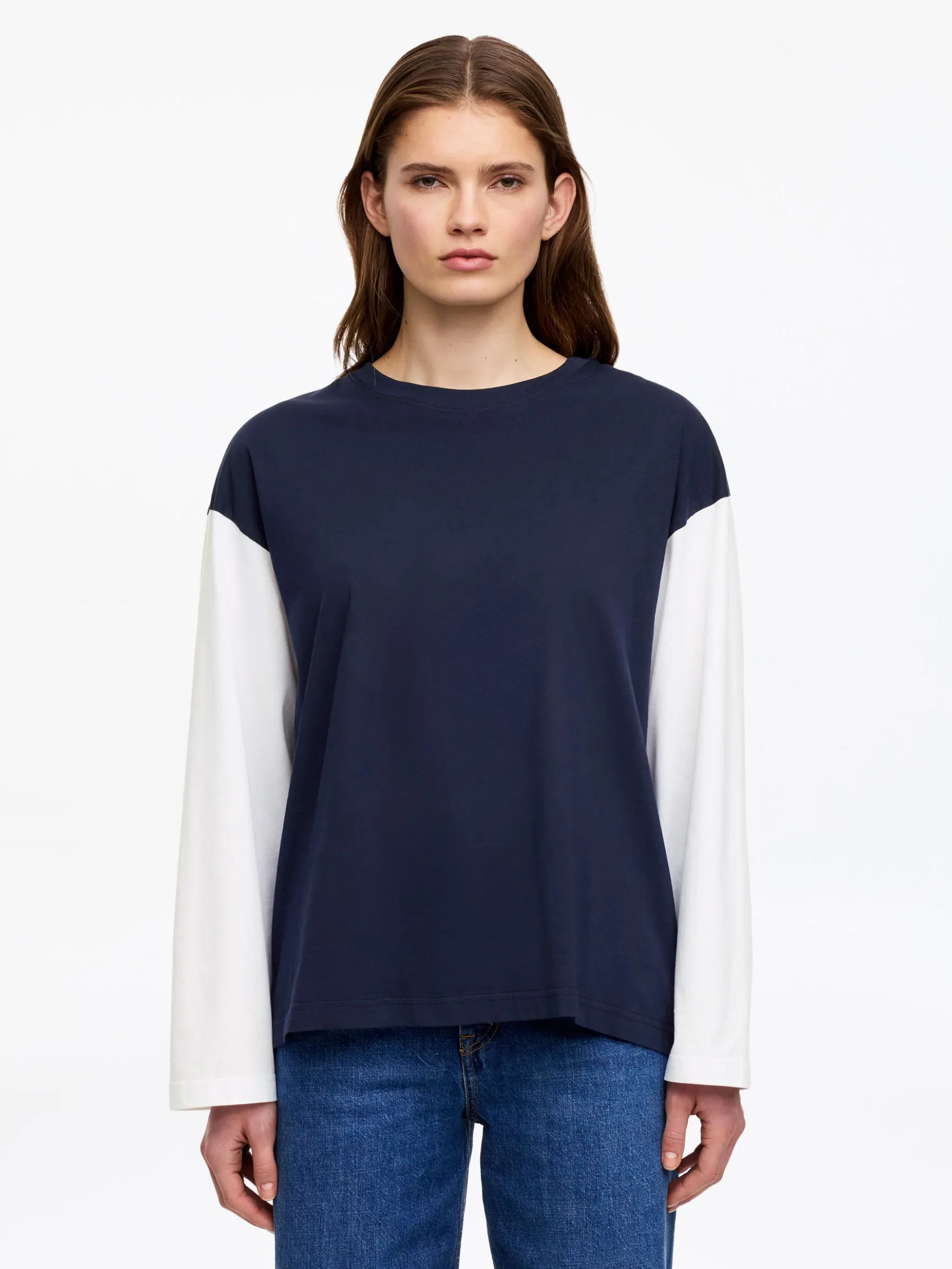 Lockeres Langarmshirt