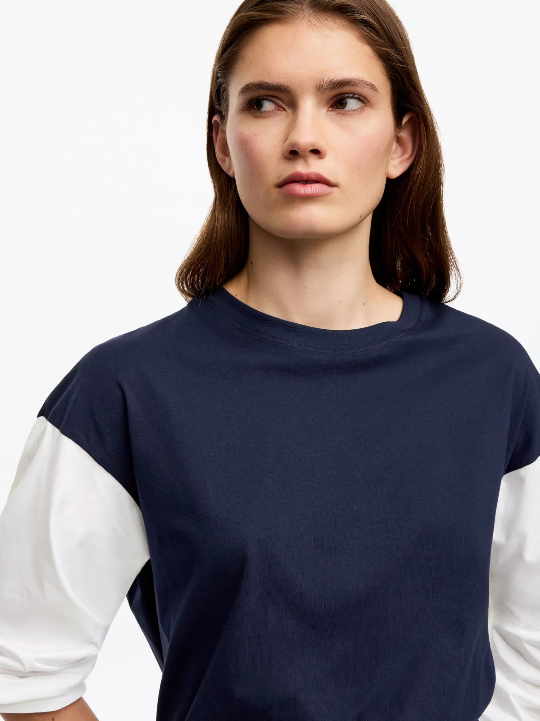 Lockeres Langarmshirt