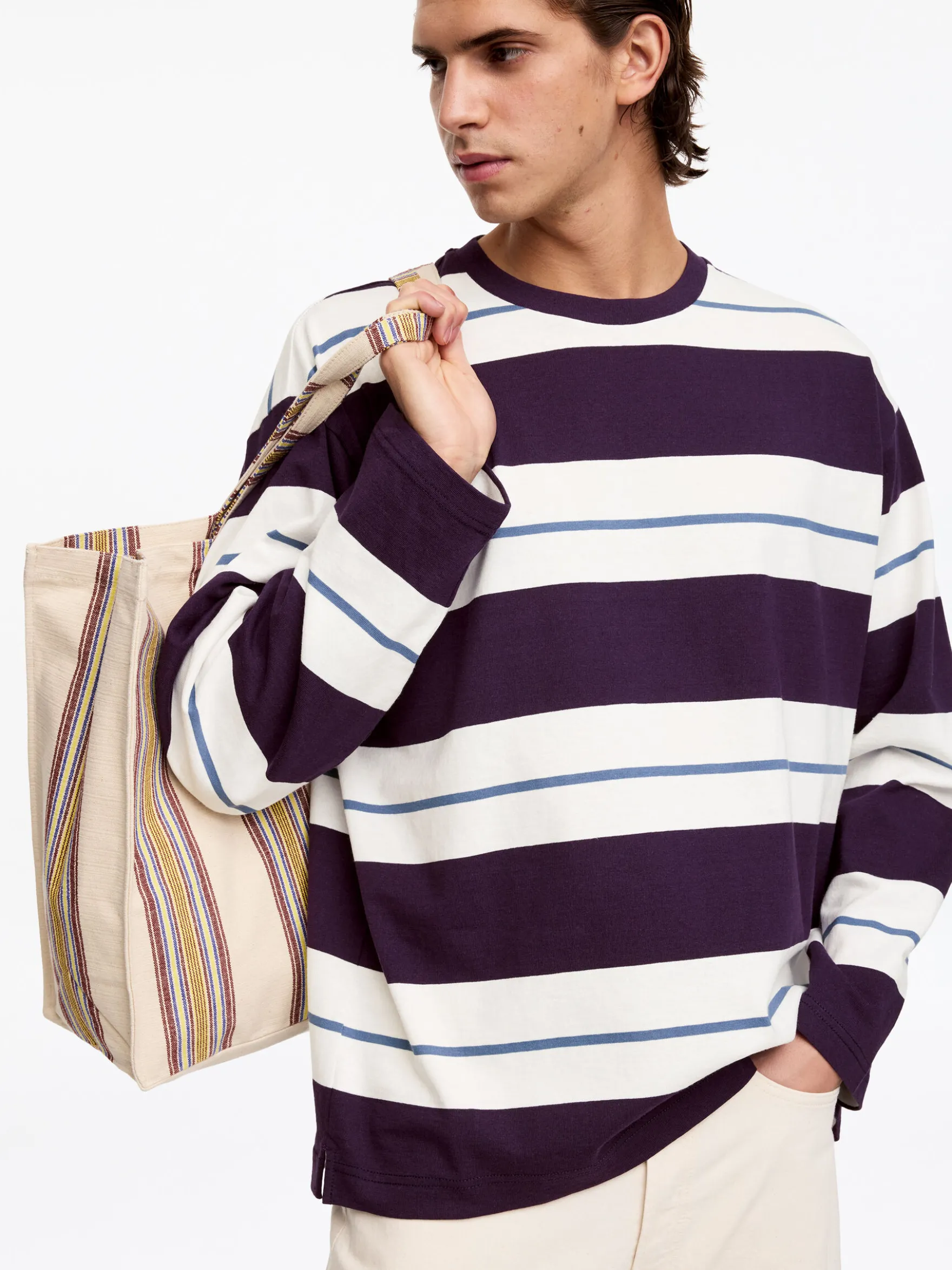 Lockeres Langarmshirt