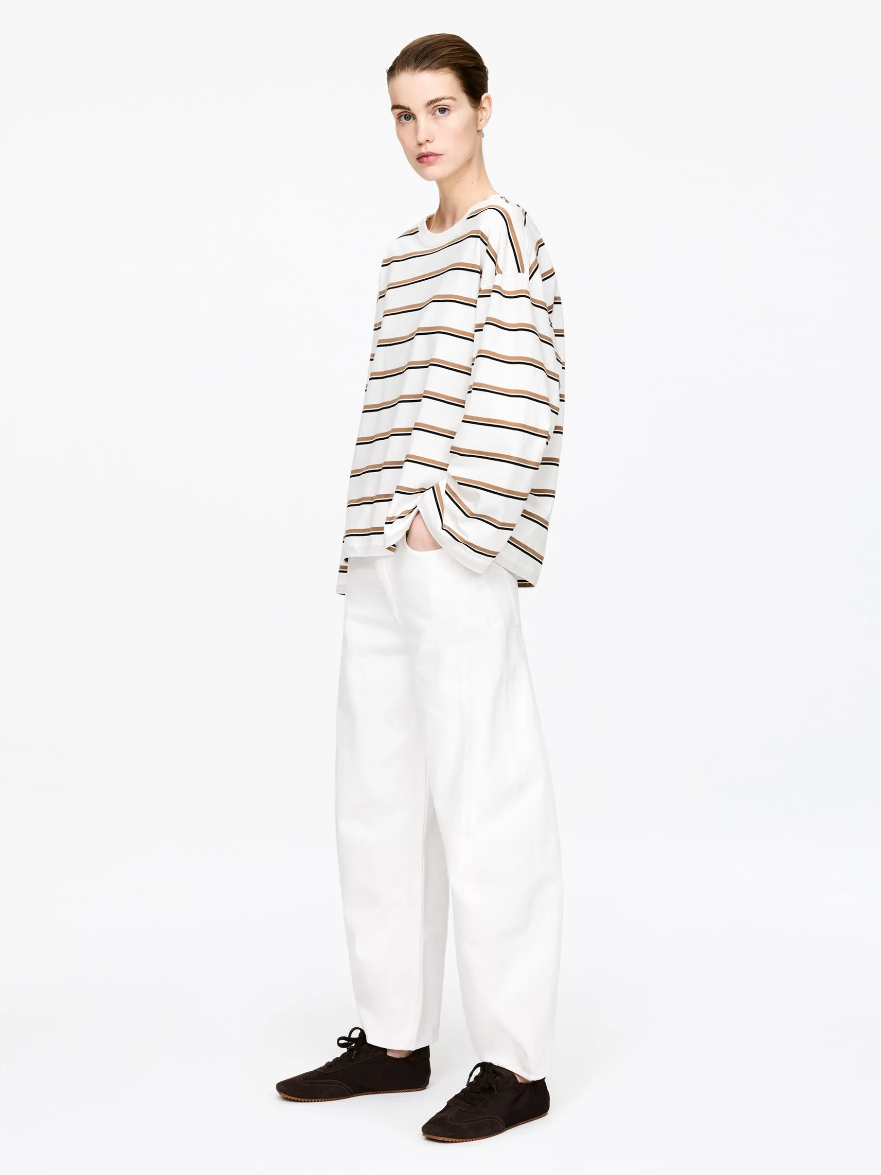 Lockeres Langarmshirt