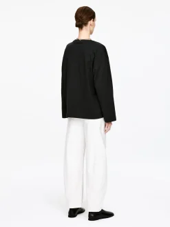 Lockeres Langarmshirt