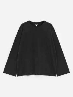 Lockeres Langarmshirt