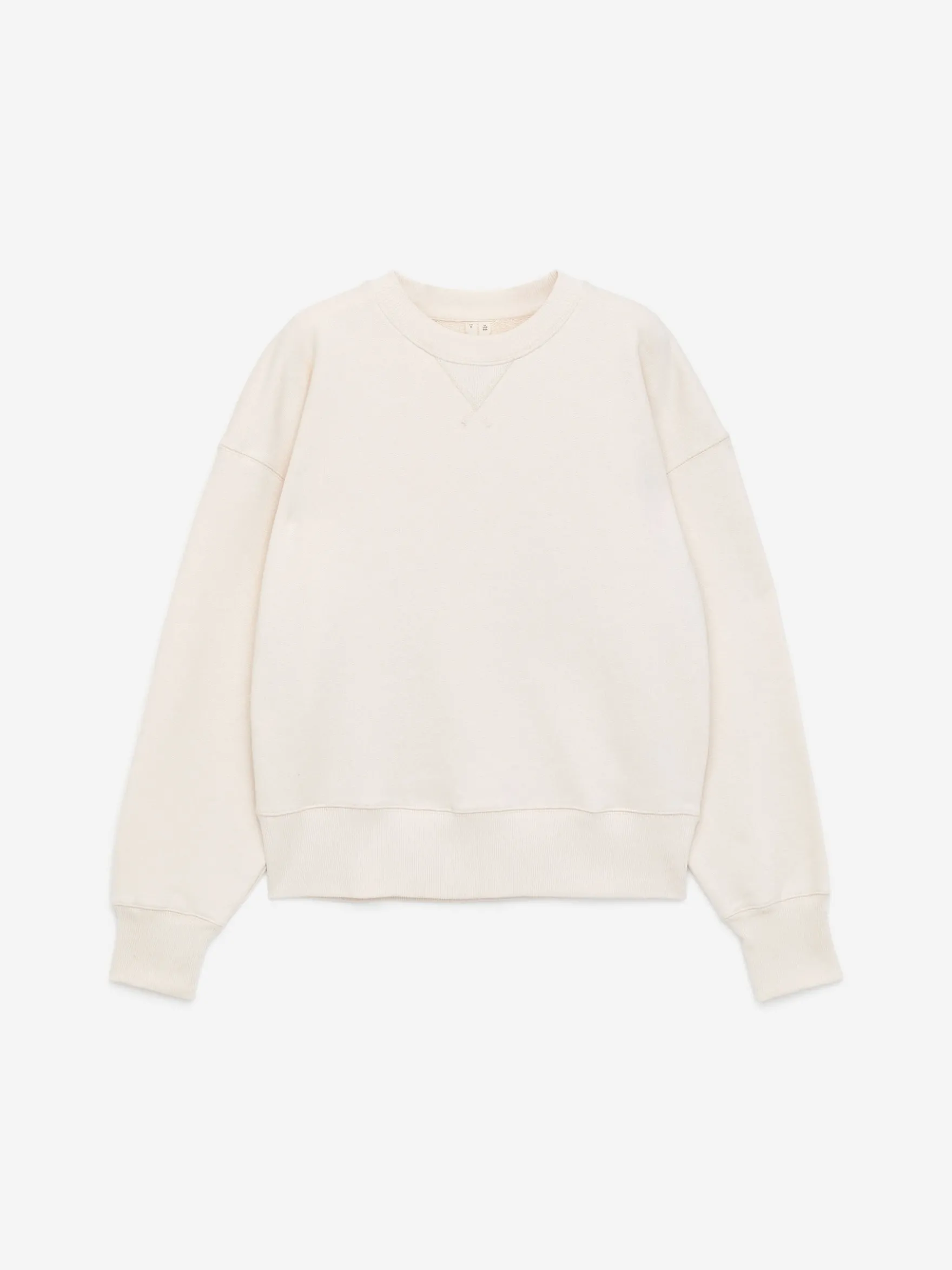 Lockeres Sweatshirt aus Frottee