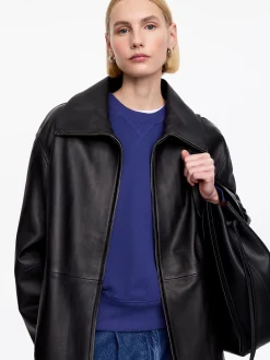 Lockeres Sweatshirt aus Frottee