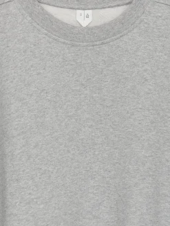 Lockeres Sweatshirt aus Frottee