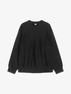 Lockeres Sweatshirt in schwerer Qualität