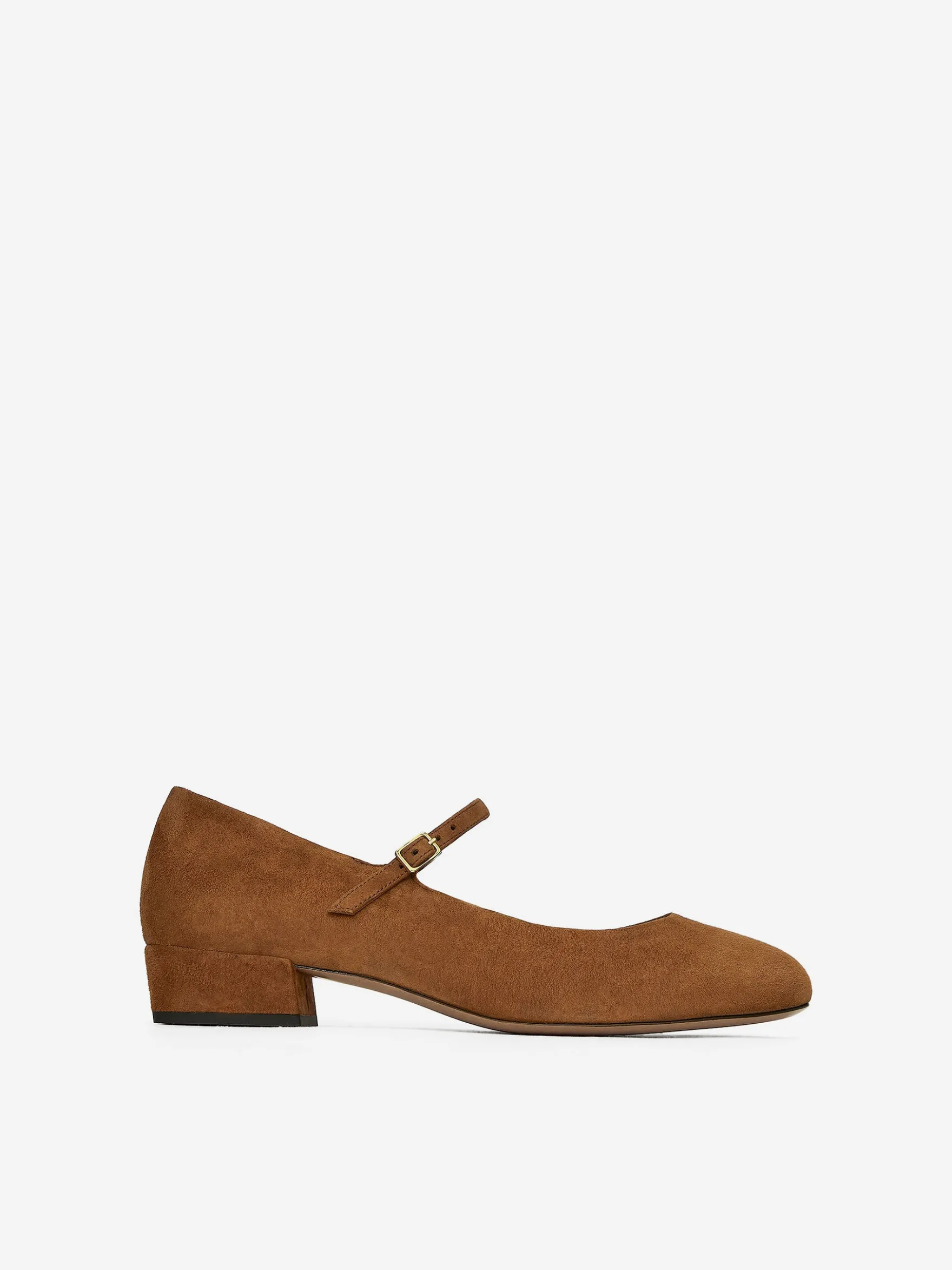 Mary Jane aus Veloursleder