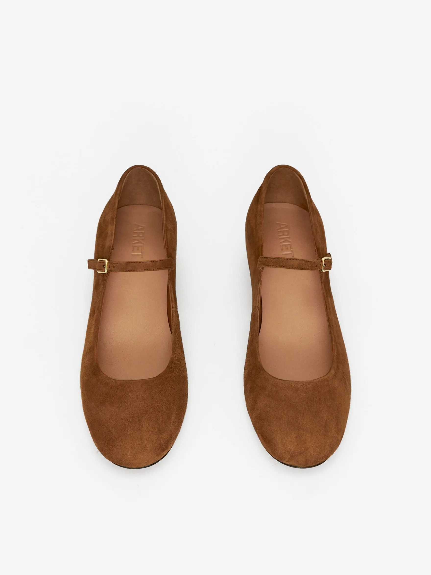 Mary Jane aus Veloursleder