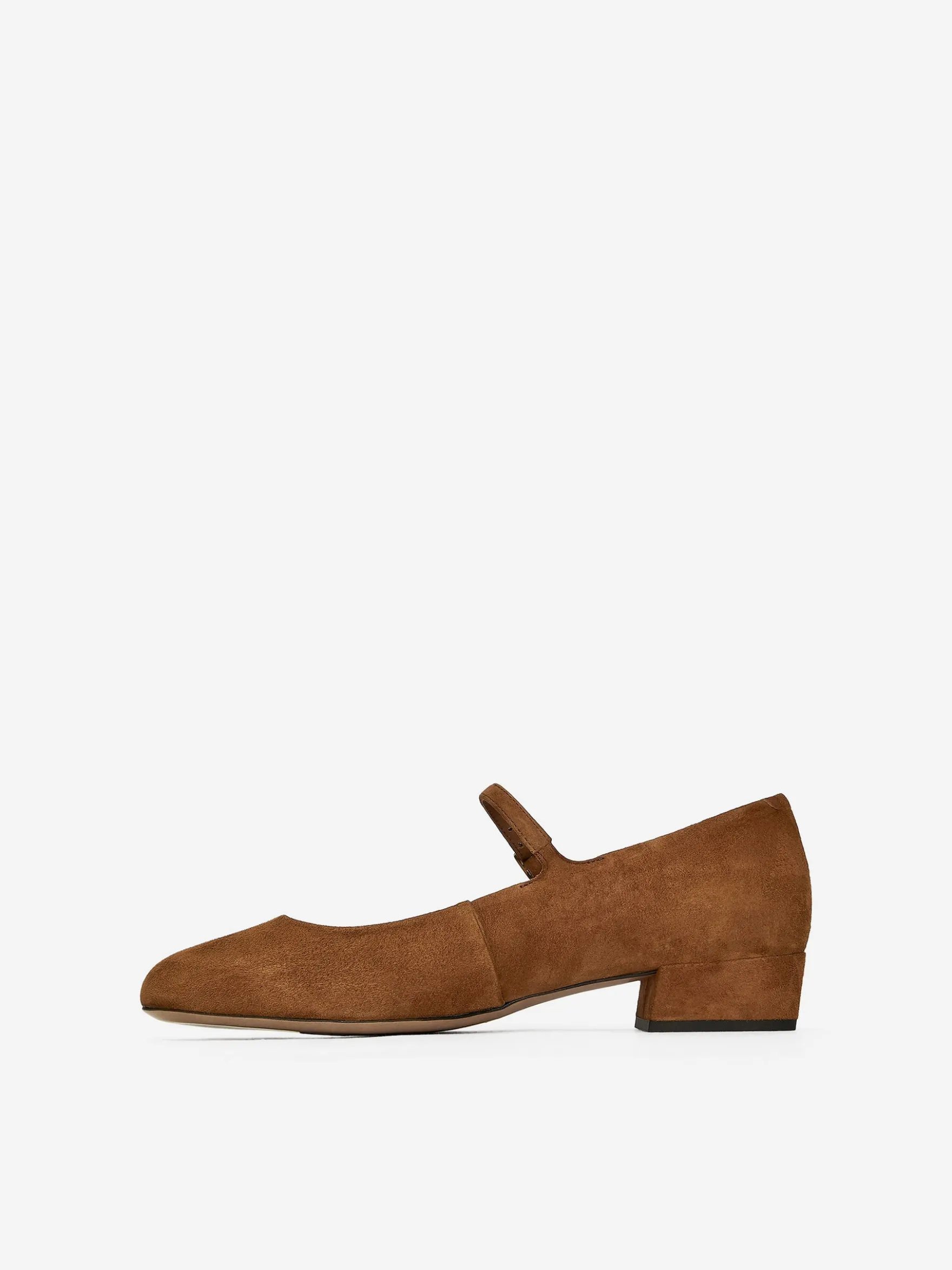 Mary Jane aus Veloursleder