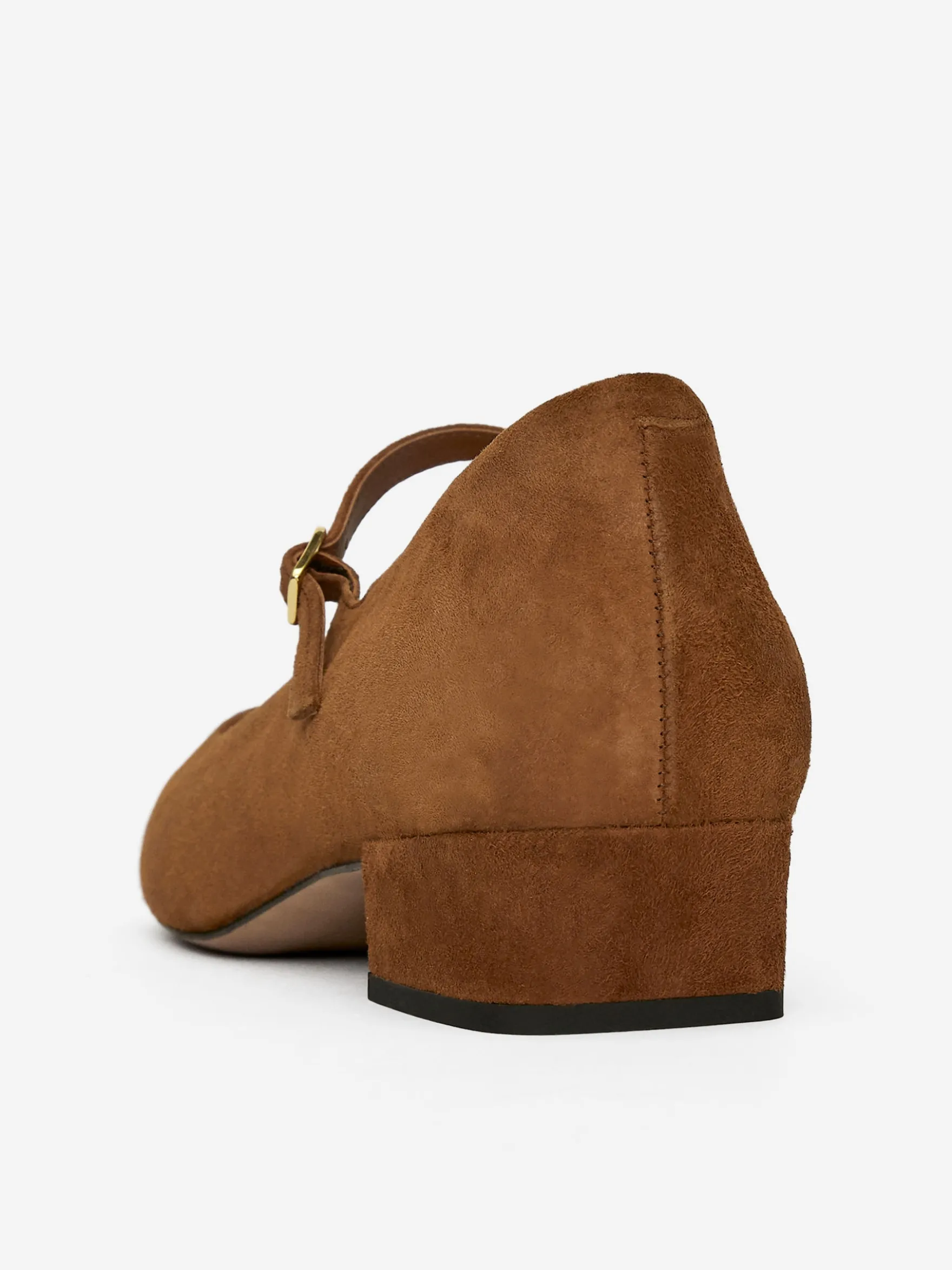 Mary Jane aus Veloursleder
