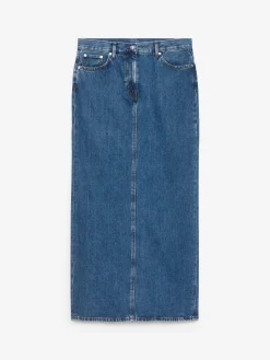Maxi-Jeansrock