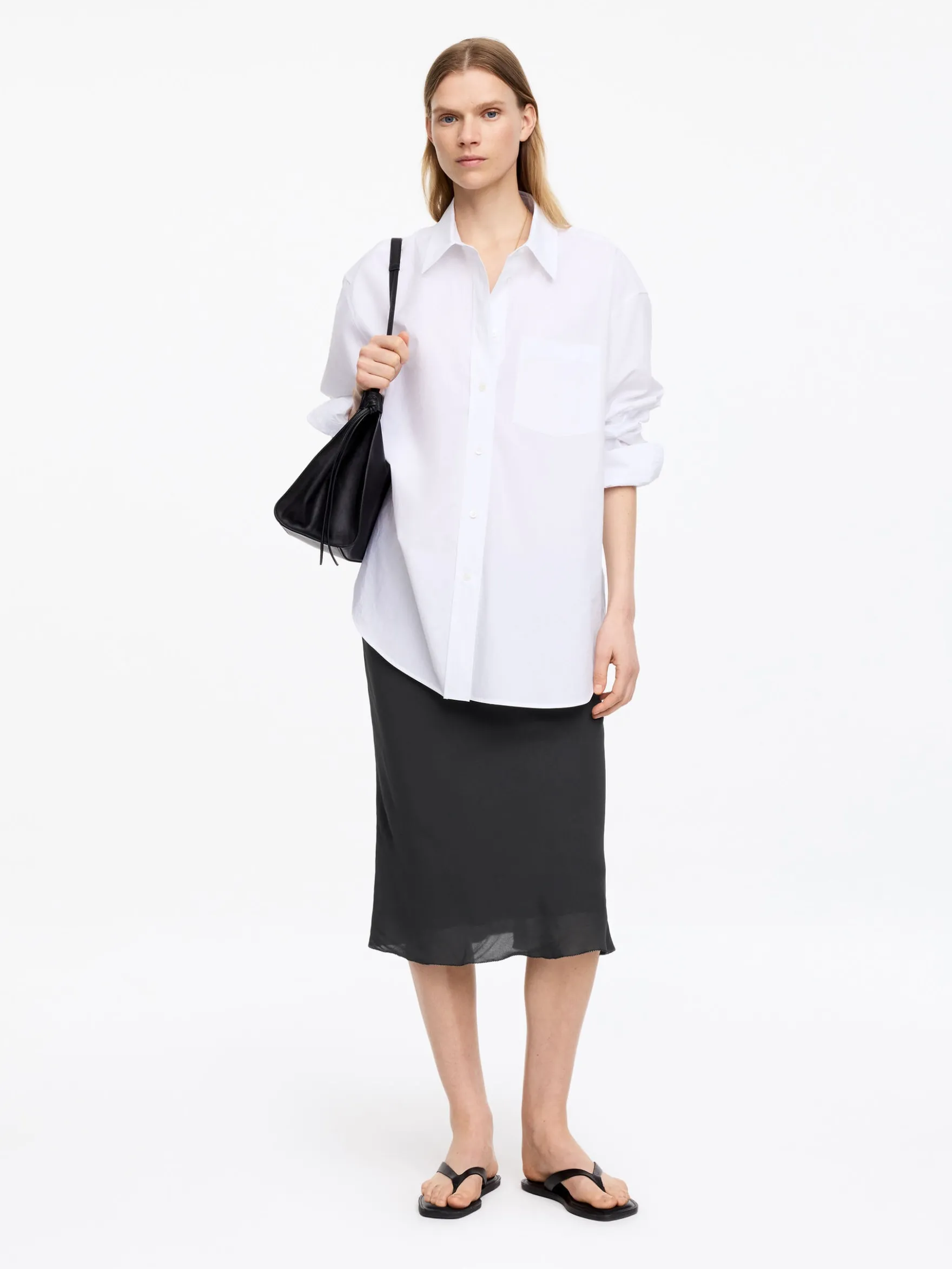 Midirock aus Chiffon
