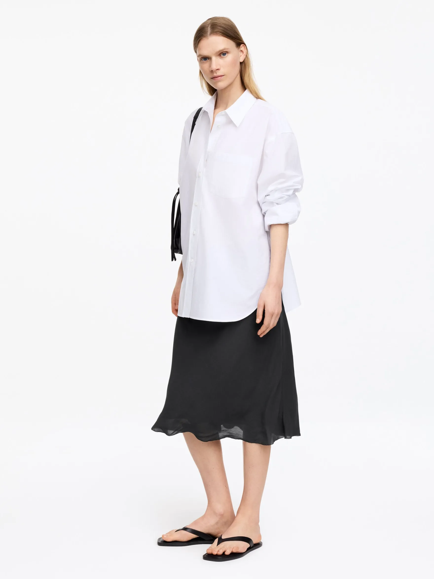 Midirock aus Chiffon
