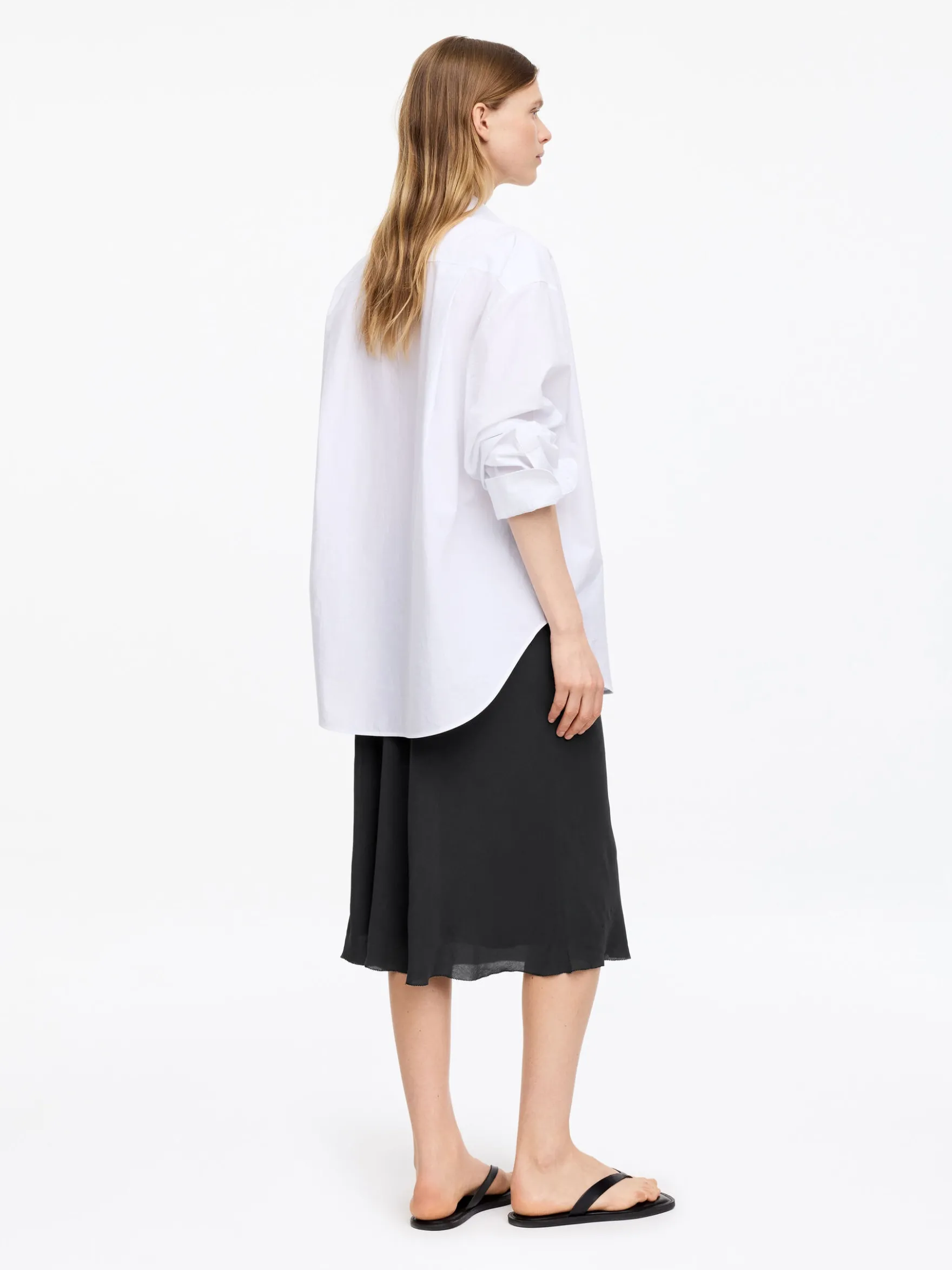 Midirock aus Chiffon