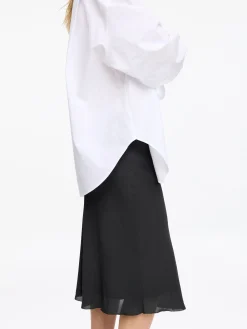 Midirock aus Chiffon