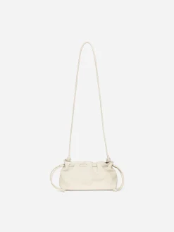 Mini-Pouch aus Spaltvelours