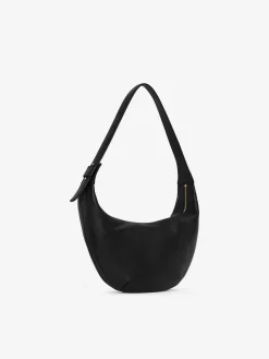 Mittelgroße, geschwungene Schultertasche