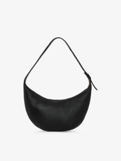 Mittelgroße, geschwungene Schultertasche