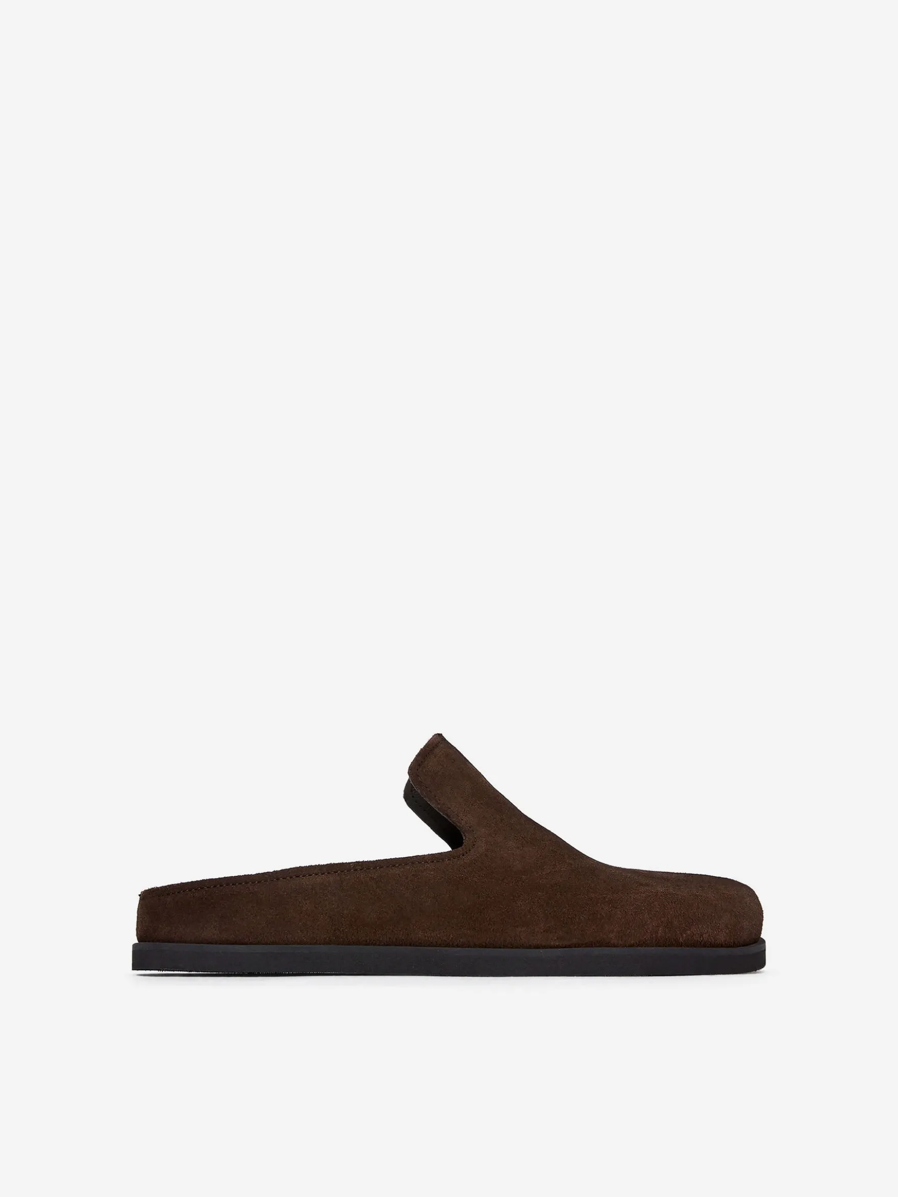 Mule aus Spaltvelours