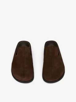 Mule aus Spaltvelours