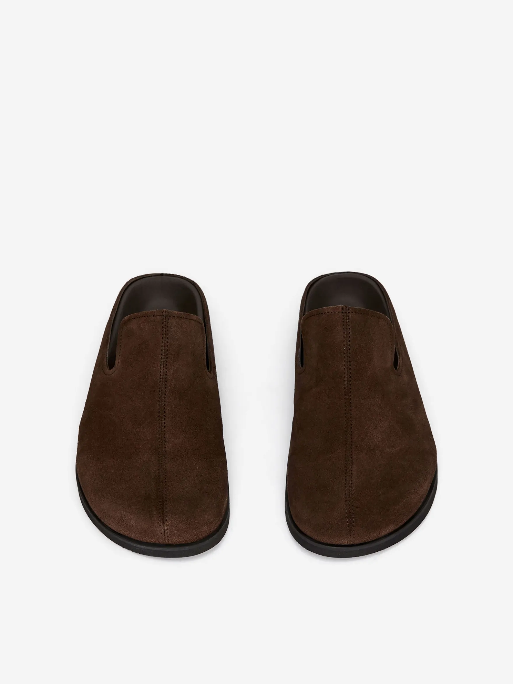Mule aus Spaltvelours