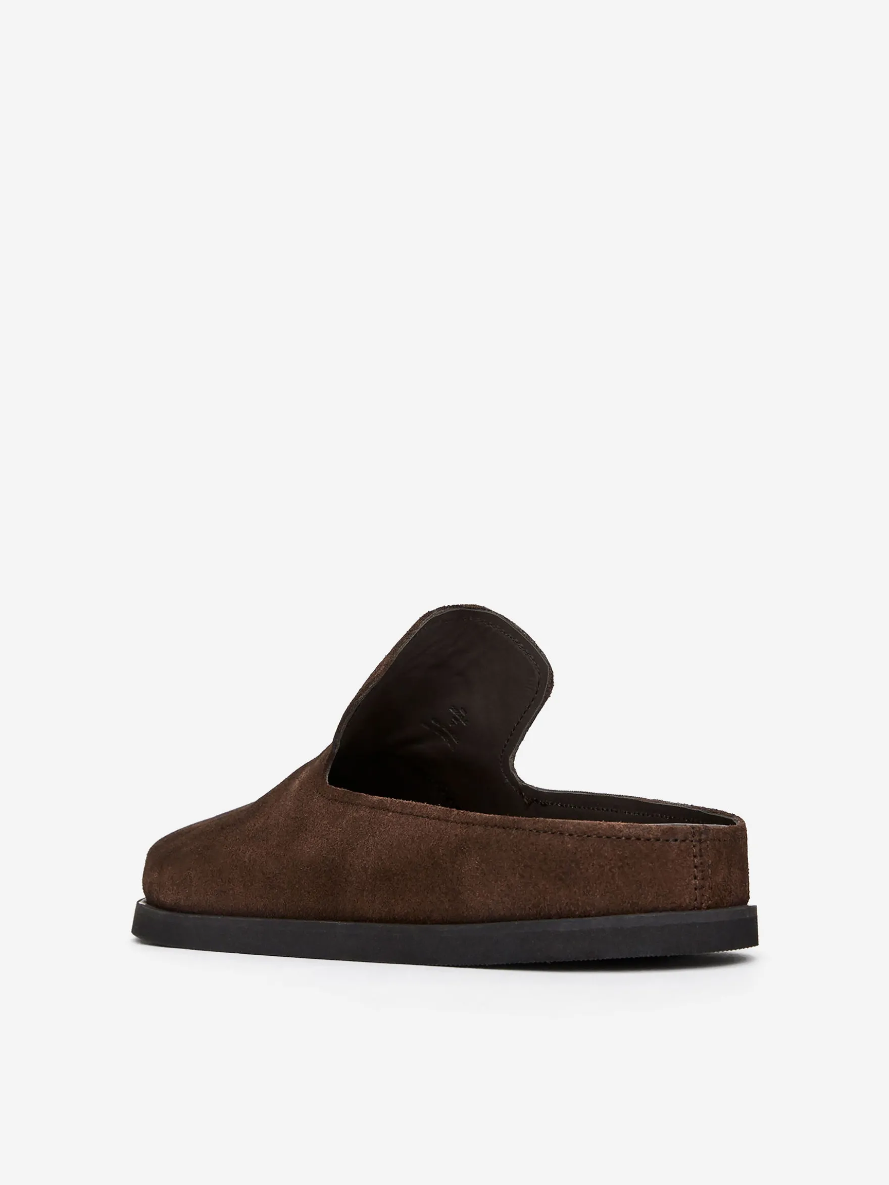 Mule aus Spaltvelours