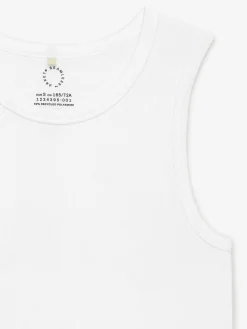 Nahtloses, geripptes Tanktop