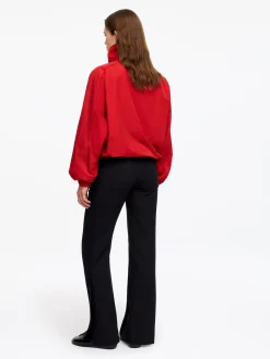 Nylonjacke mit Stehkragen