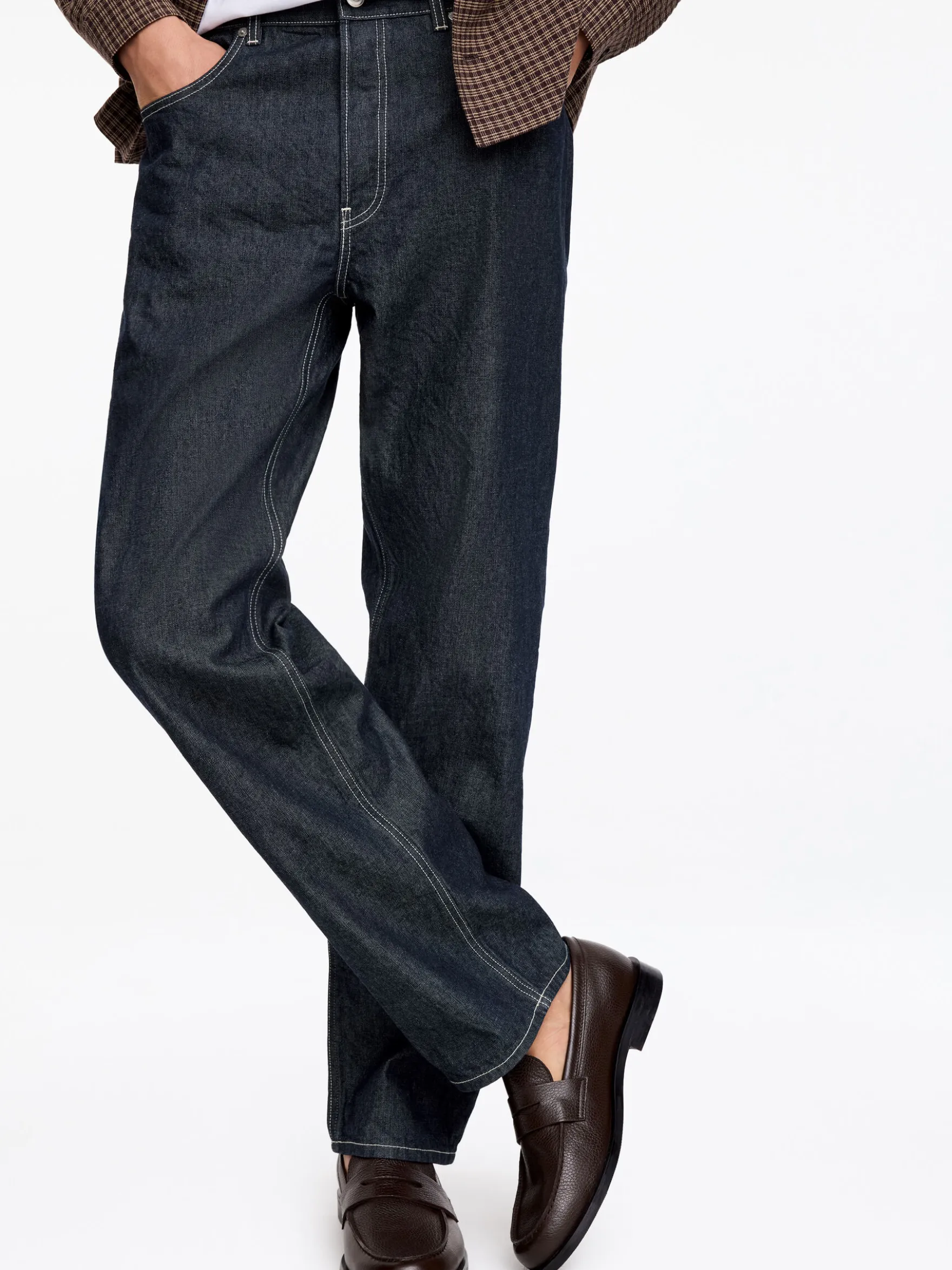 OCEAN leichte Loose Jeans