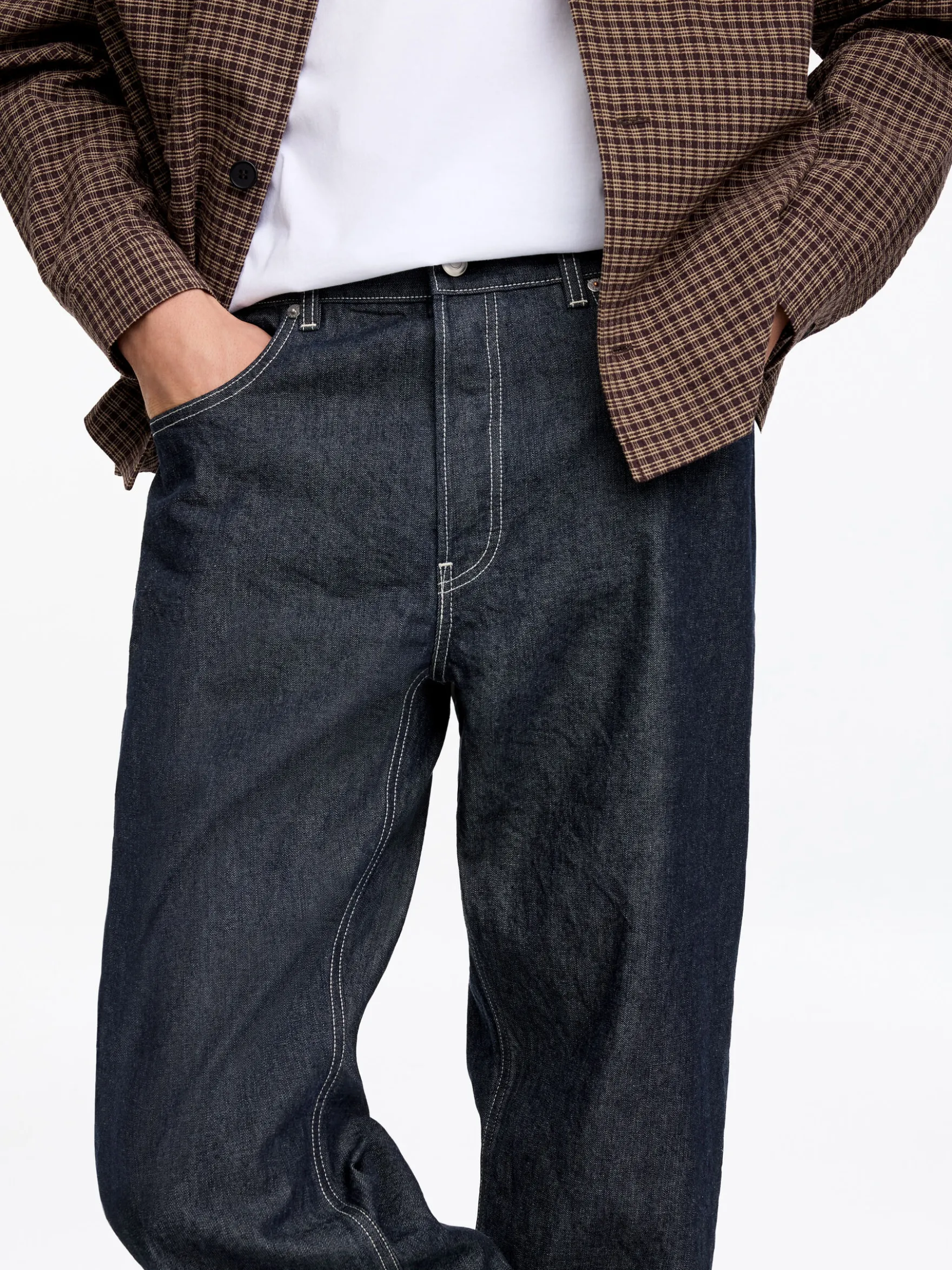 OCEAN leichte Loose Jeans