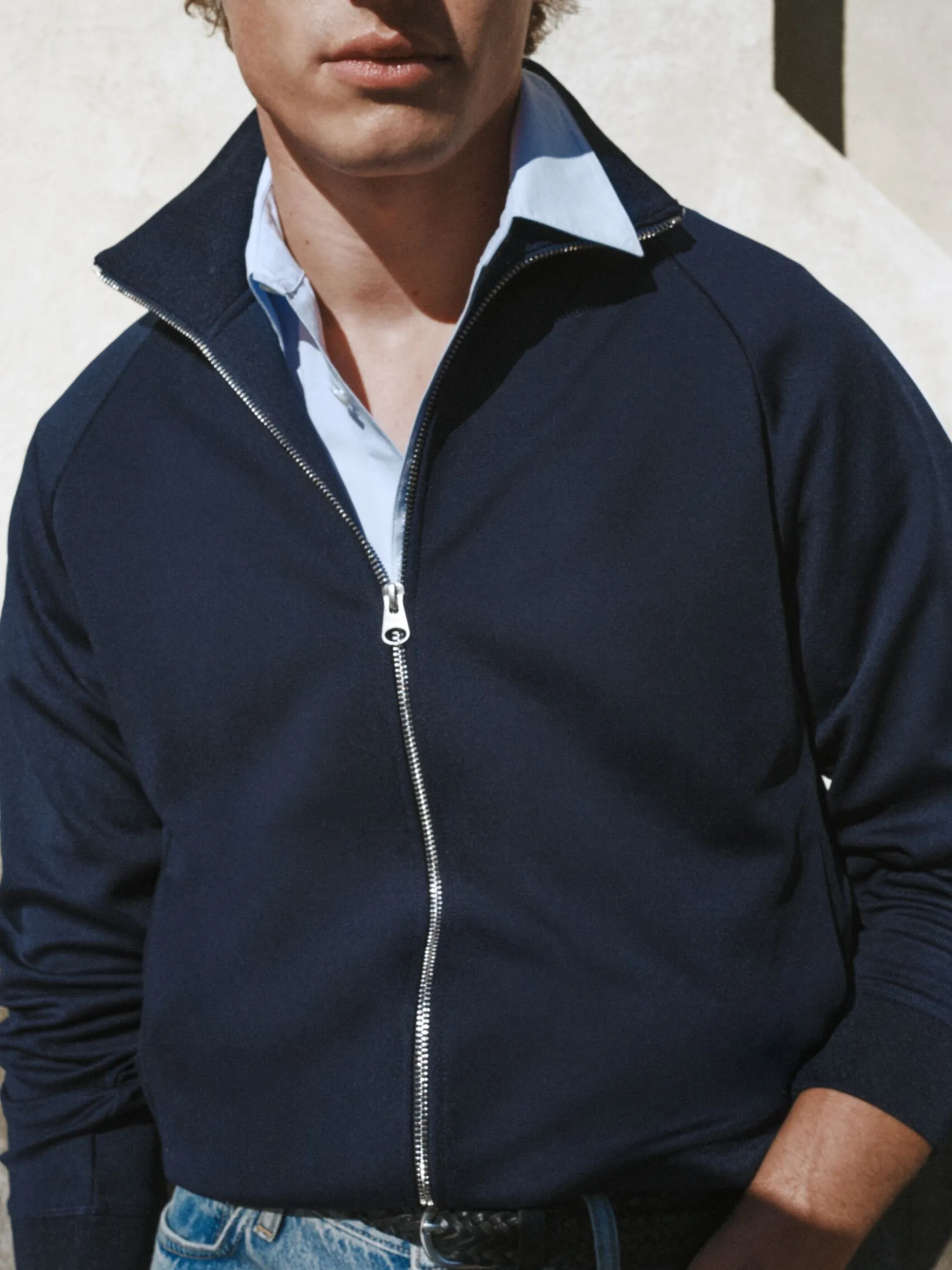 OCEAN Loose Straight Jeans