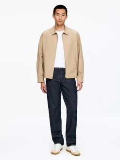 OCEAN Loose Straight Jeans