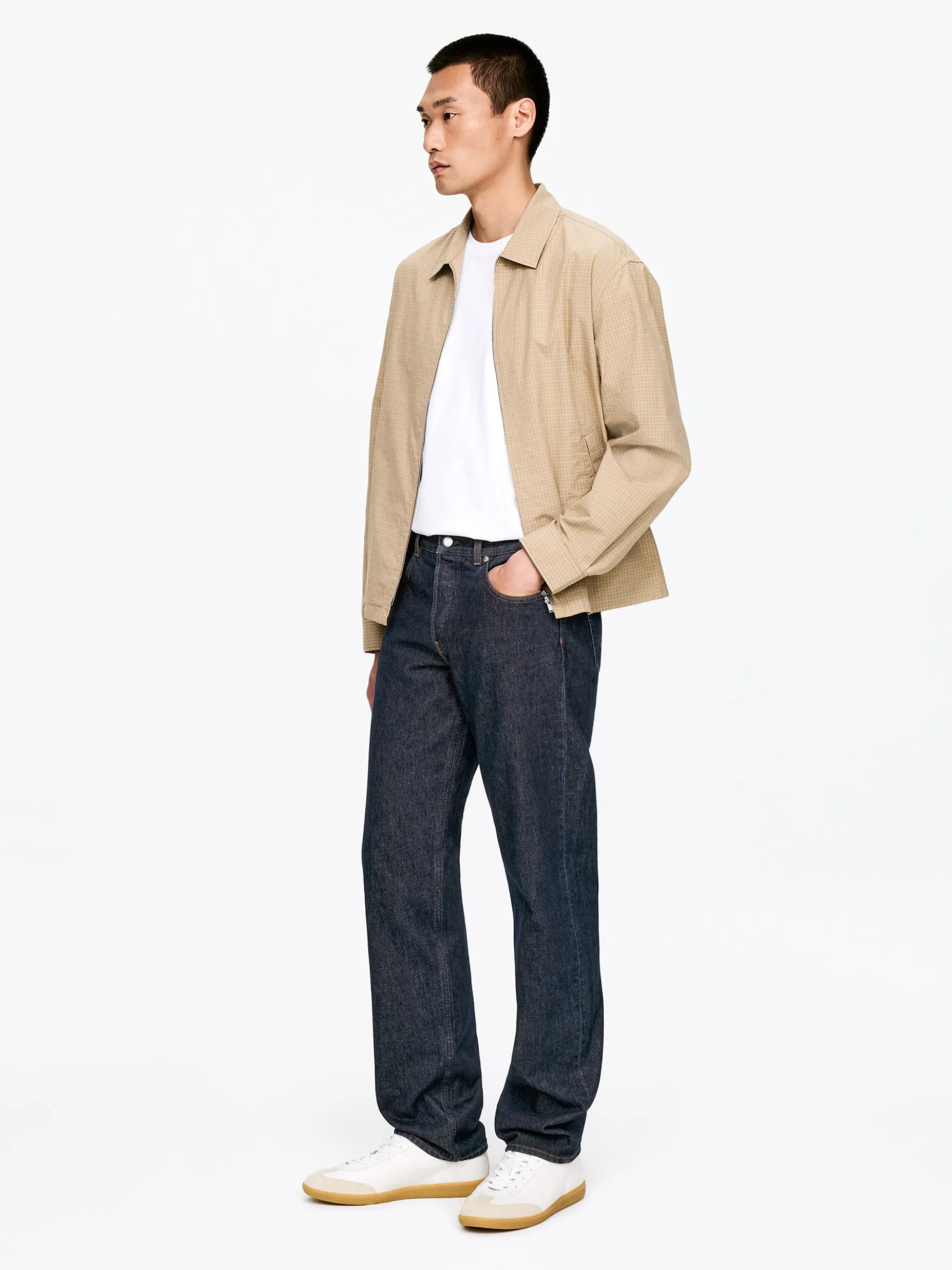 OCEAN Loose Straight Jeans