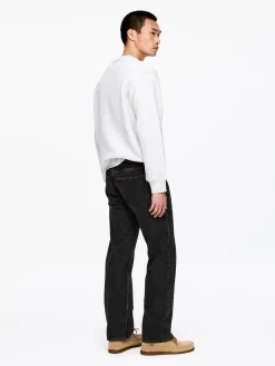 OCEAN Loose Straight Jeans