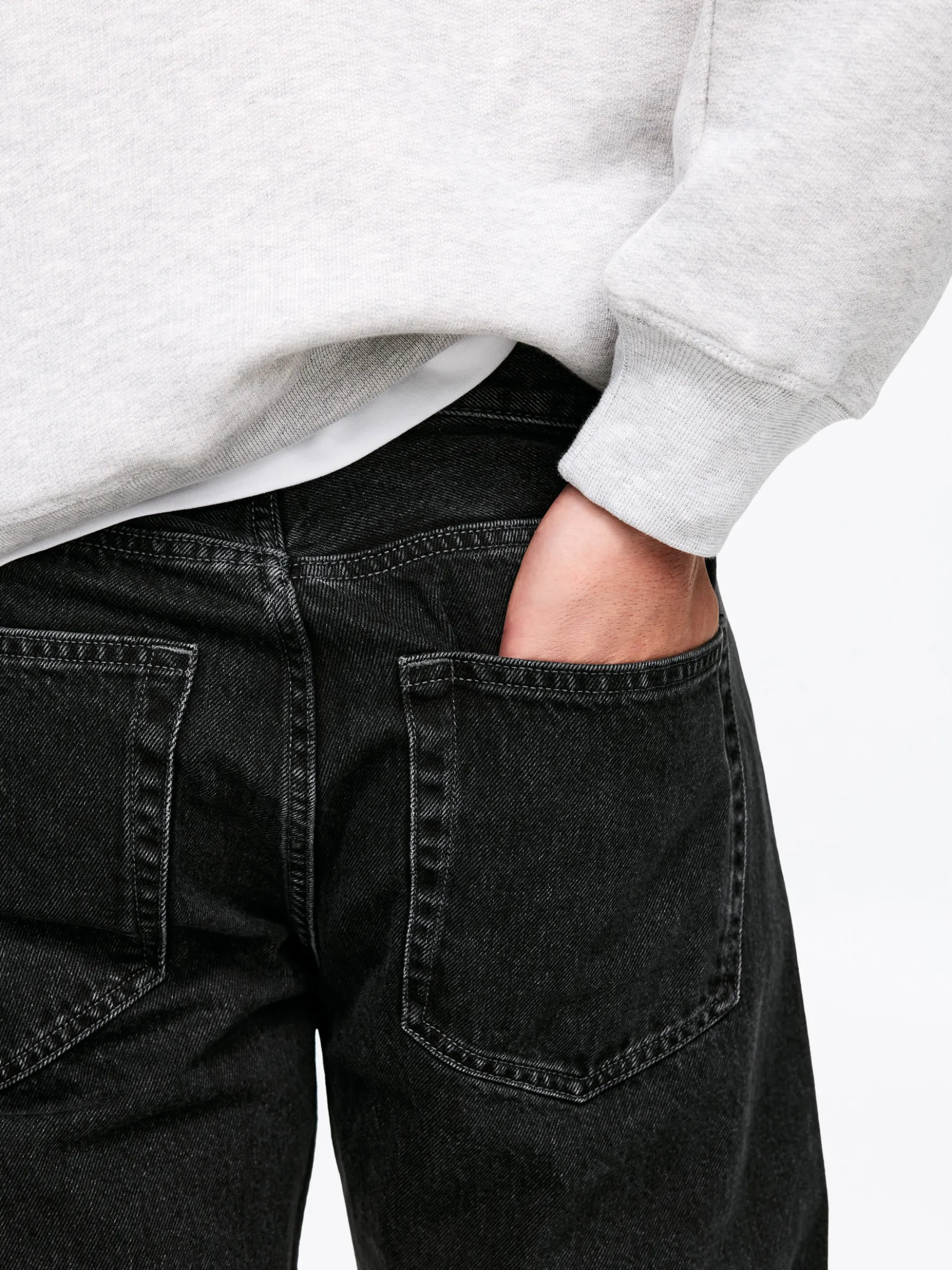 OCEAN Loose Straight Jeans