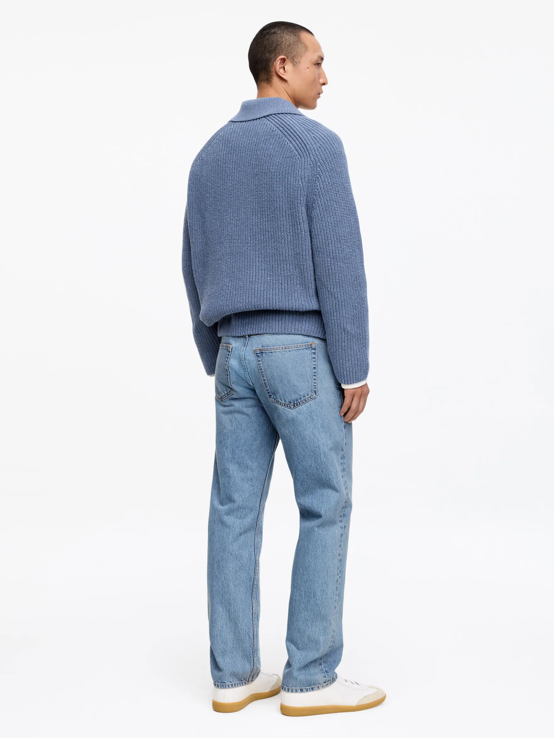 OCEAN Loose Straight Jeans