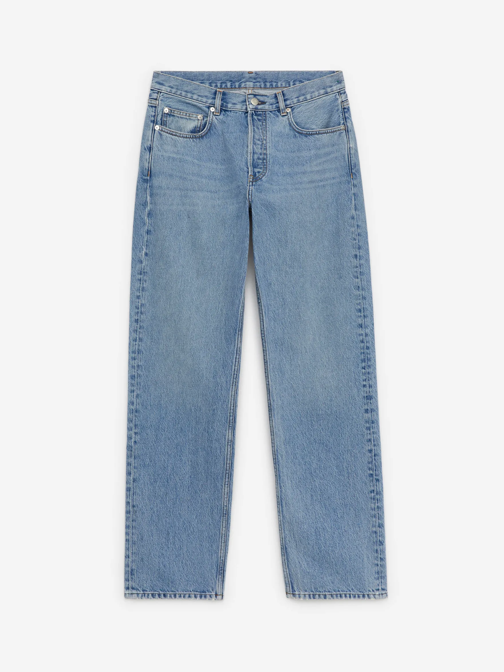 OCEAN Loose Straight Jeans