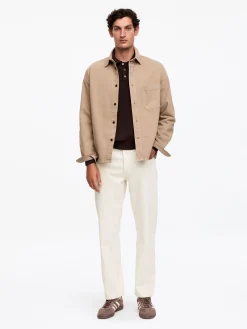 OCEAN Loose Straight Jeans