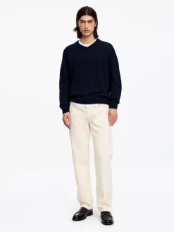 OCEAN Loose Straight Jeans