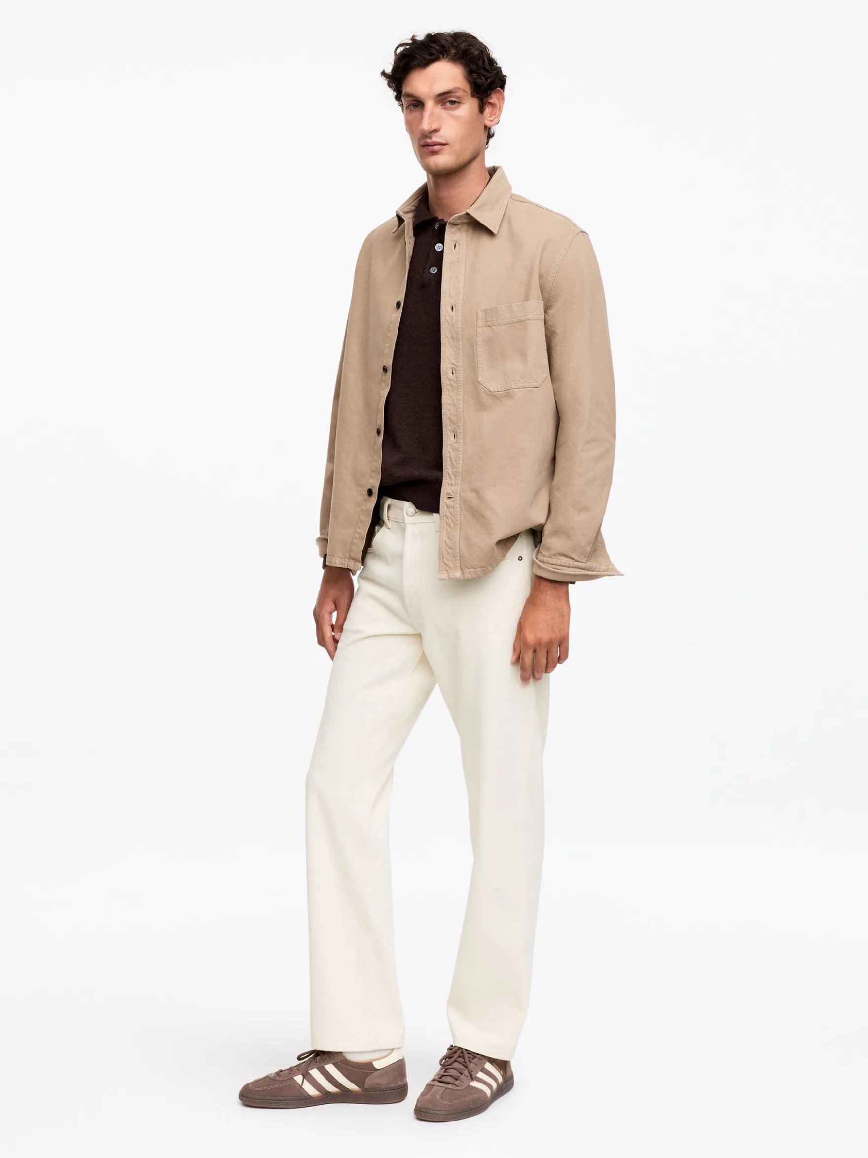 OCEAN Loose Straight Jeans
