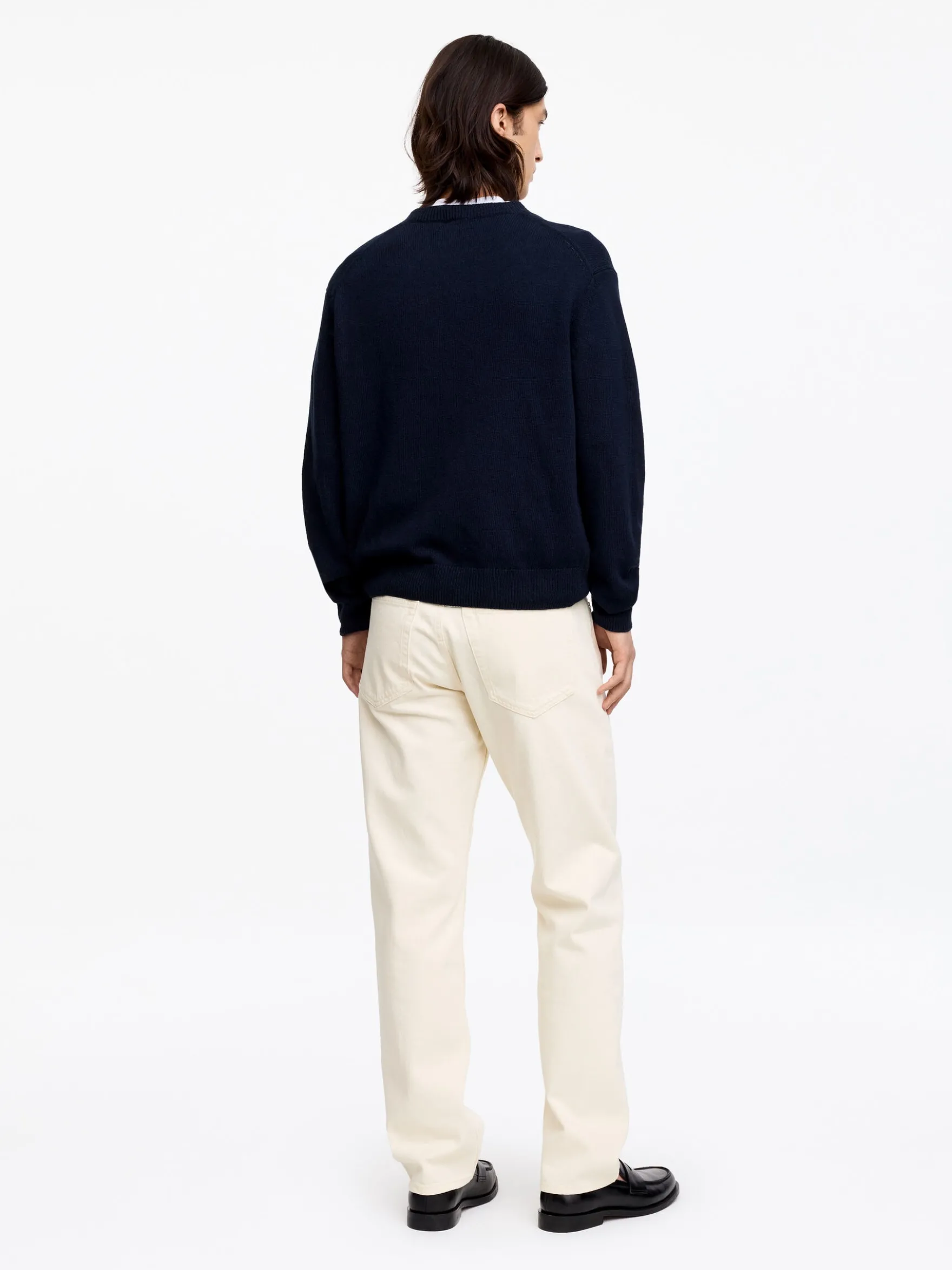 OCEAN Loose Straight Jeans
