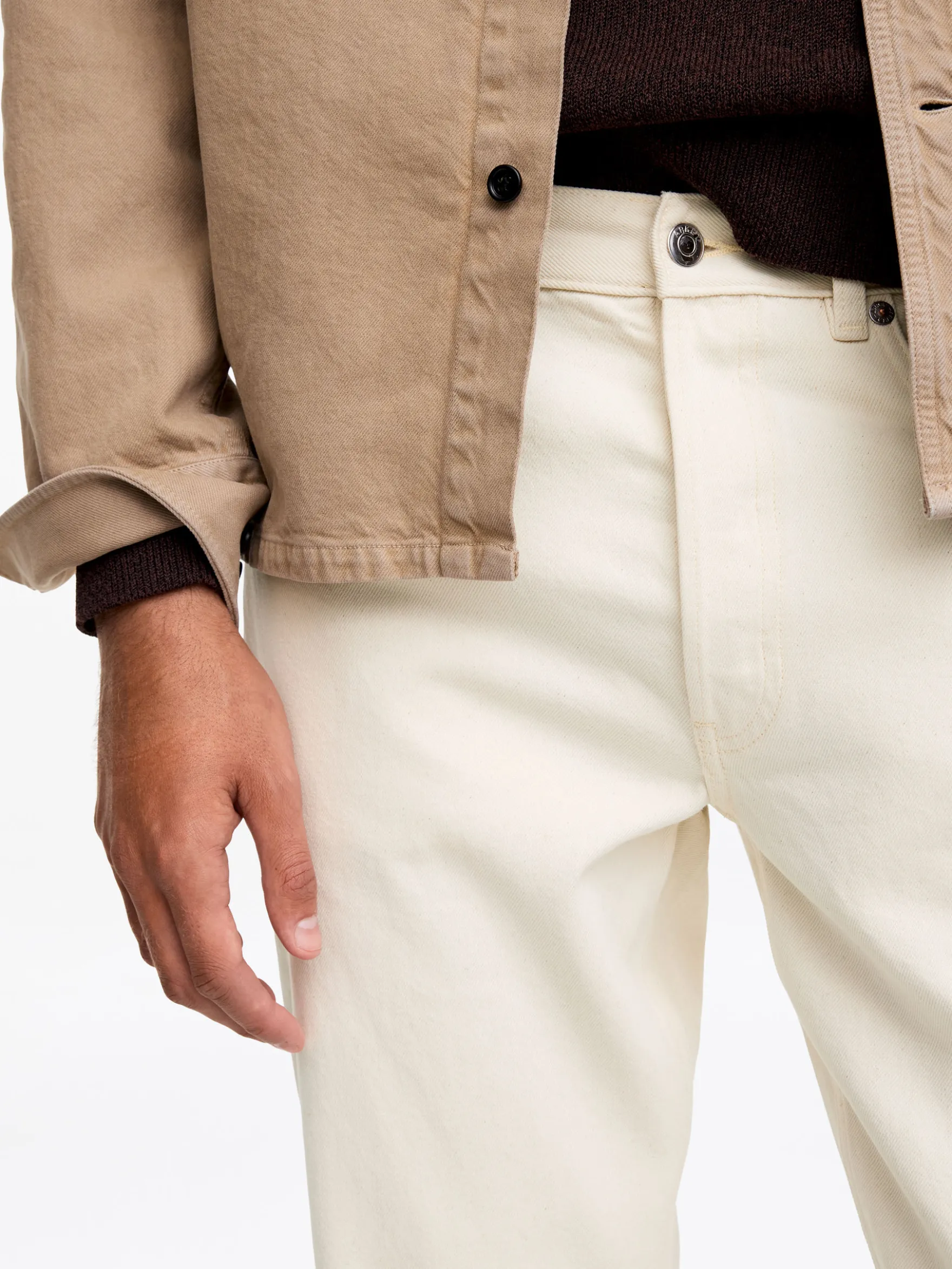 OCEAN Loose Straight Jeans