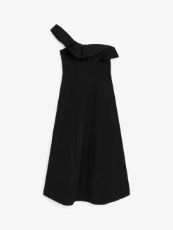 Off-Shoulder-Taftkleid