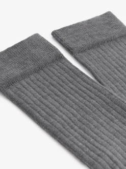 Overknee-Wollsocken