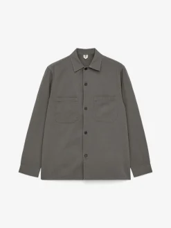 Overshirt aus Baumwolltwill