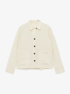 Overshirt aus Leinen