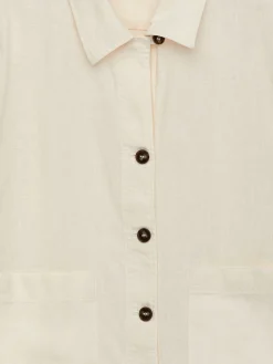 Overshirt aus Leinen