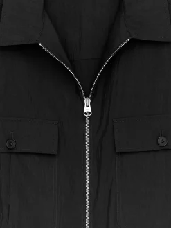 Overshirt aus Lyocell-Mischung