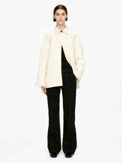 Overshirt aus Satin